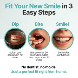 🦷 Fit Full Functional DenturesMake you more confident