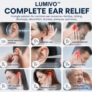LUMIVO Hearing Support Microneedle Patches