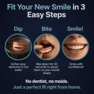 2026🏆✨LAST DAY SALE 50% OFF🔥 Newly upgraded second-generation KLENIMORE™ complete dentures