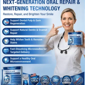 NEYEROS Tooth Microneedle Patch | Fast-Dissolving Oral Care