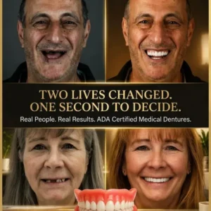 ADA-certified complete dentures (USA)