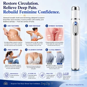 Advanced Acoustic Shockwave Therapy System | Deep Tissue & Pain Relief