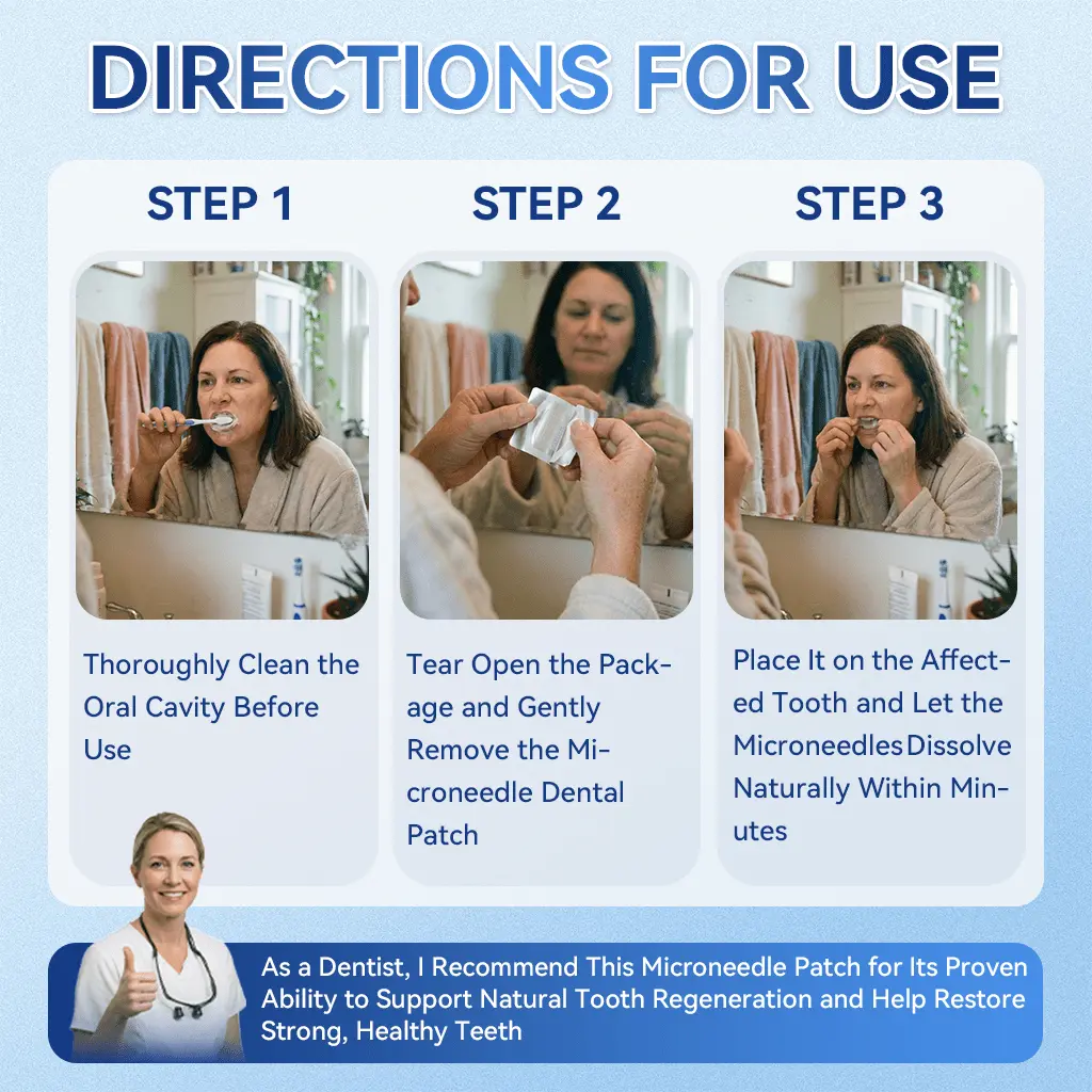 Bellevery® 🦷 Tideglusib Fast‑Dissolving Tooth & Gum Repair Oral Strips 💥🎉