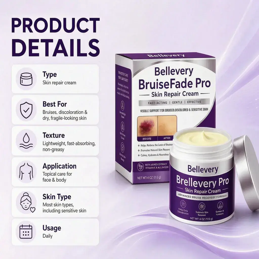 Bellevery® BruiseFade Pro Skin Repair Cream