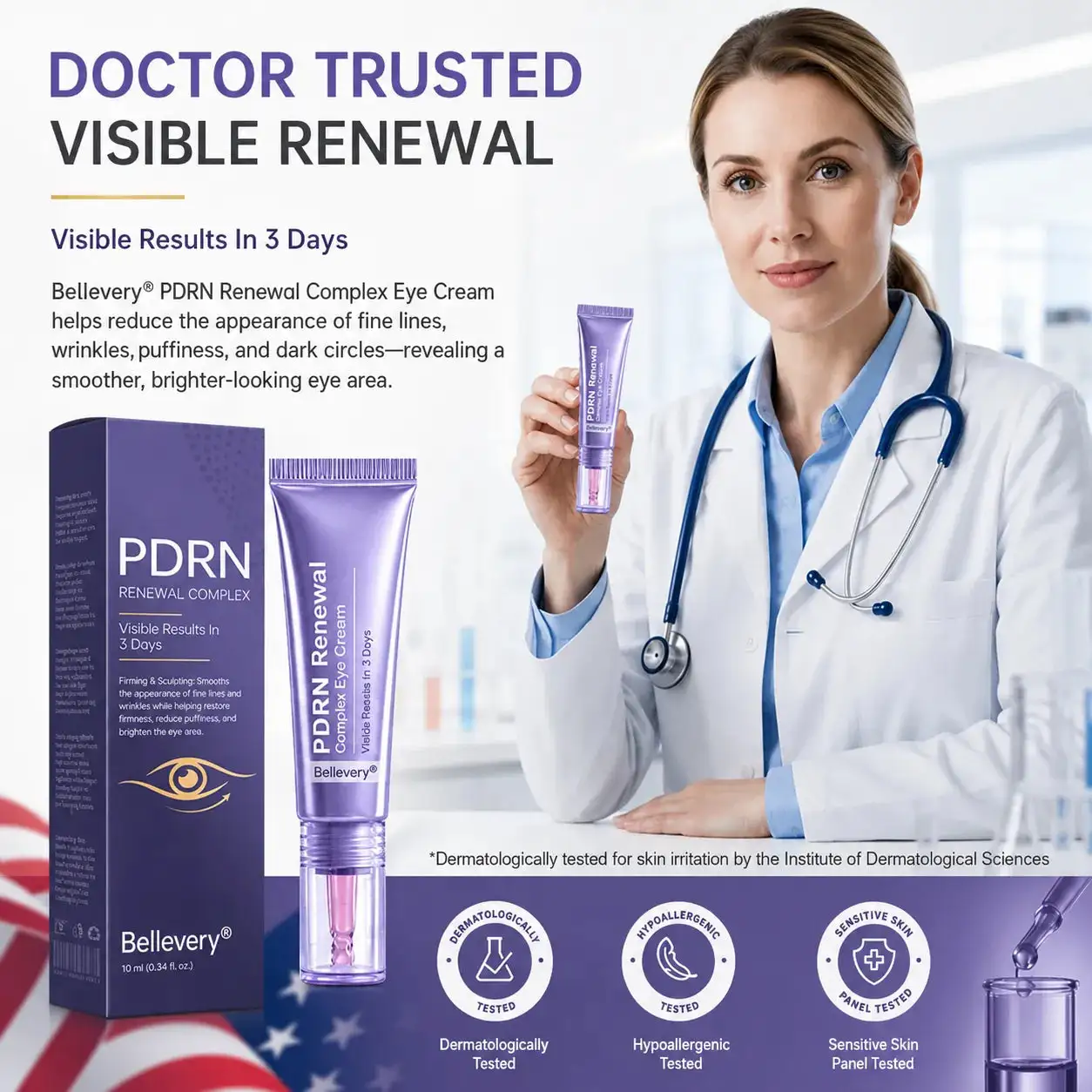 Bellevery® PDRN Renewal Complex Eye Cream