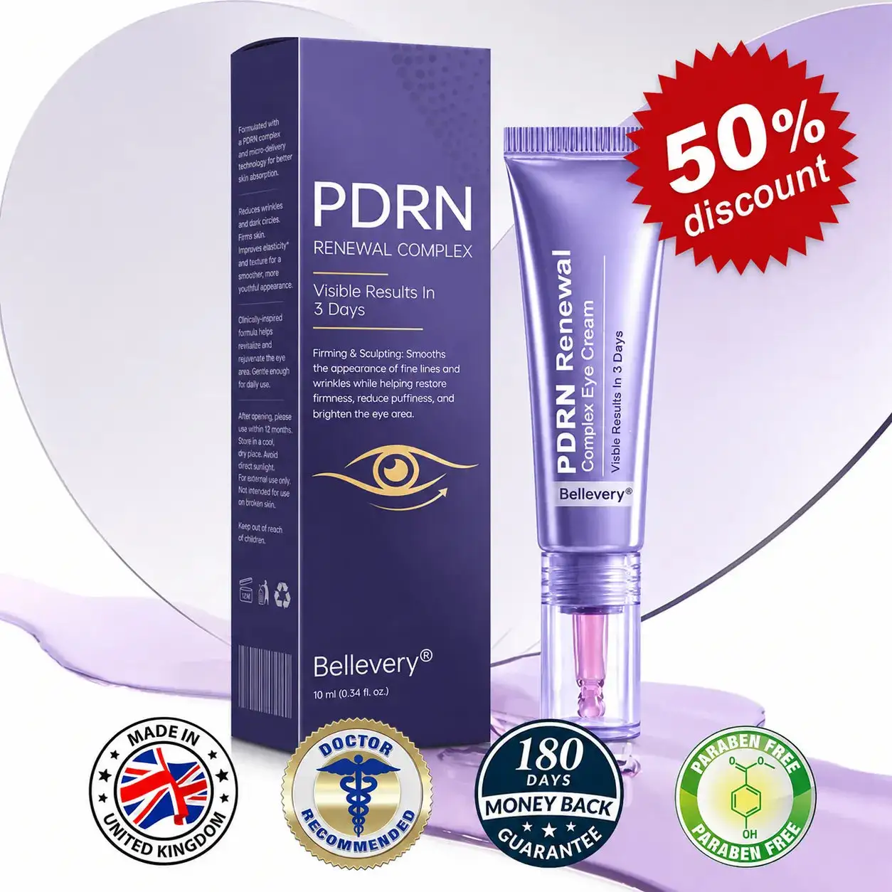 Bellevery® PDRN Renewal Complex Eye Cream