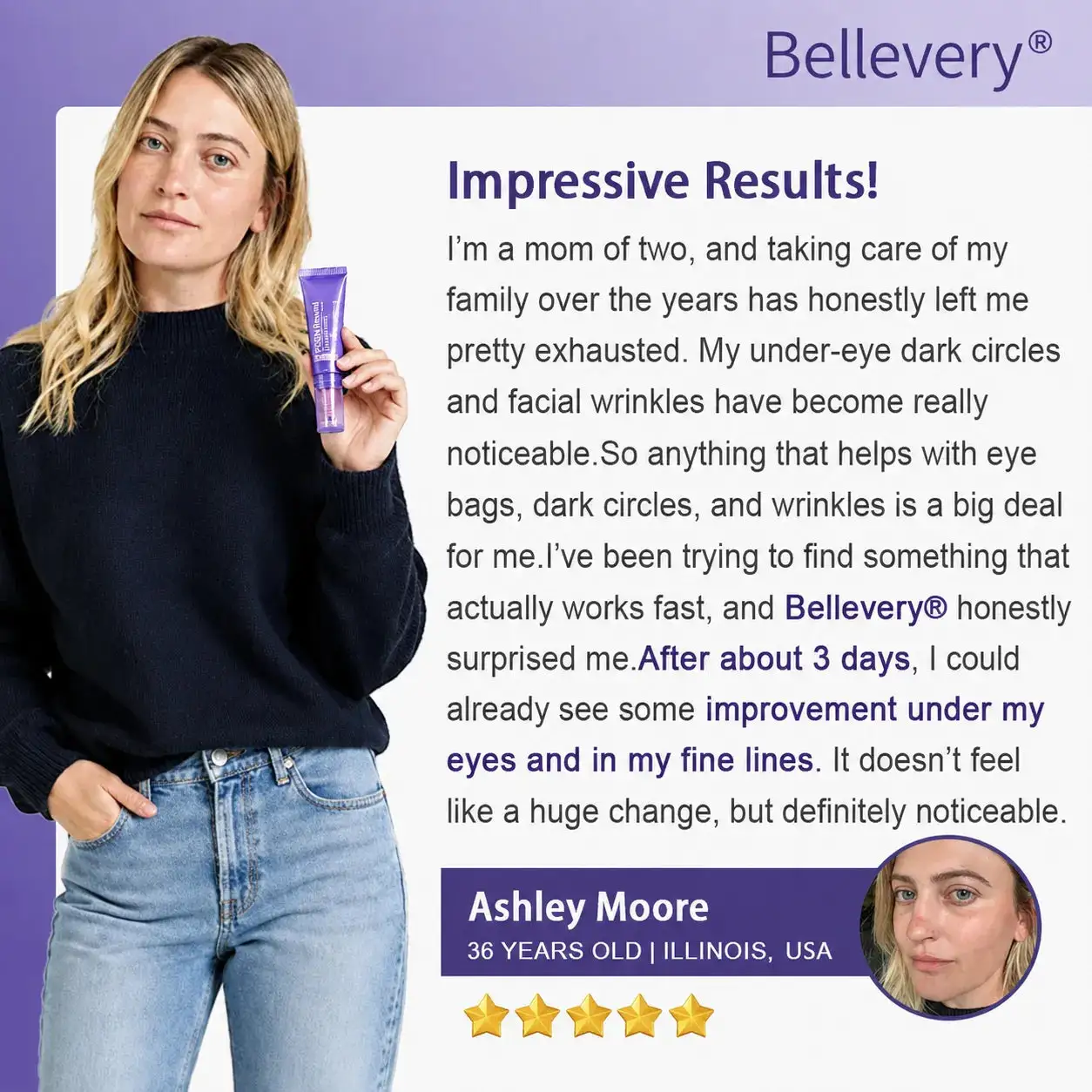 Bellevery® PDRN Renewal Complex Eye Cream
