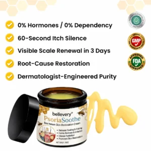 Bellevery® PsoriaSoothe Bee Venom Skin-Restoration Cream