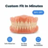 Custom Fit Denture Set | Adhesive-Free Suction Fit Dentures