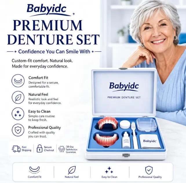 Custom-Fit Dentures for Everyday Comfort