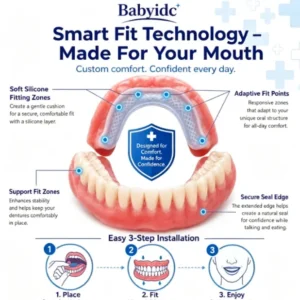 Custom-Fit Dentures for Everyday Comfort