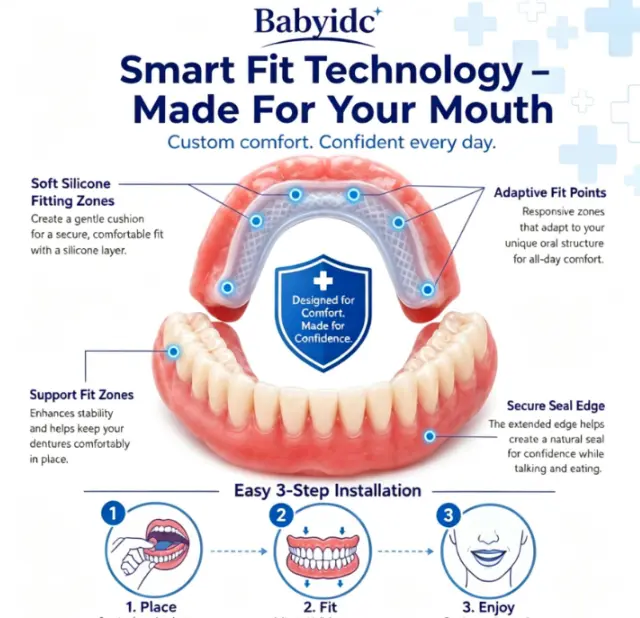 Custom-Fit Dentures for Everyday Comfort