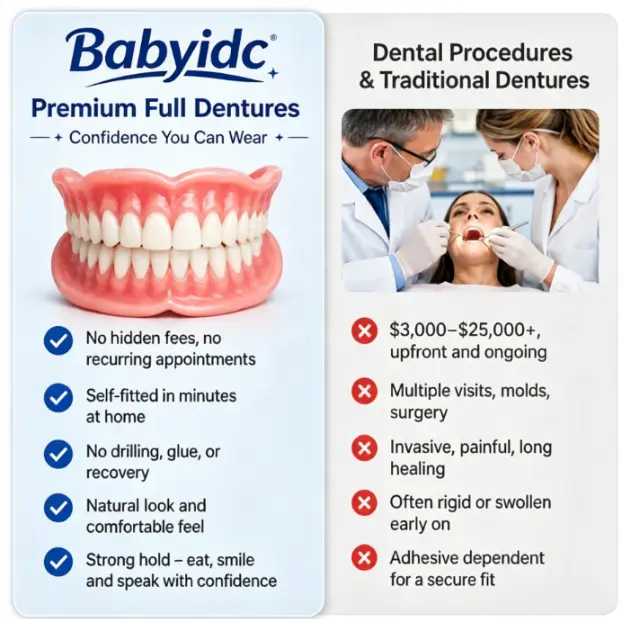 Custom-Fit Dentures for Everyday Comfort