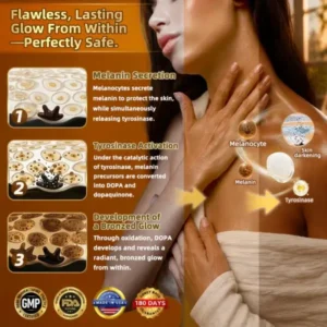 Hiskin Sunless Tanning Microneedle Patch | DHA-Free Bronze Glow