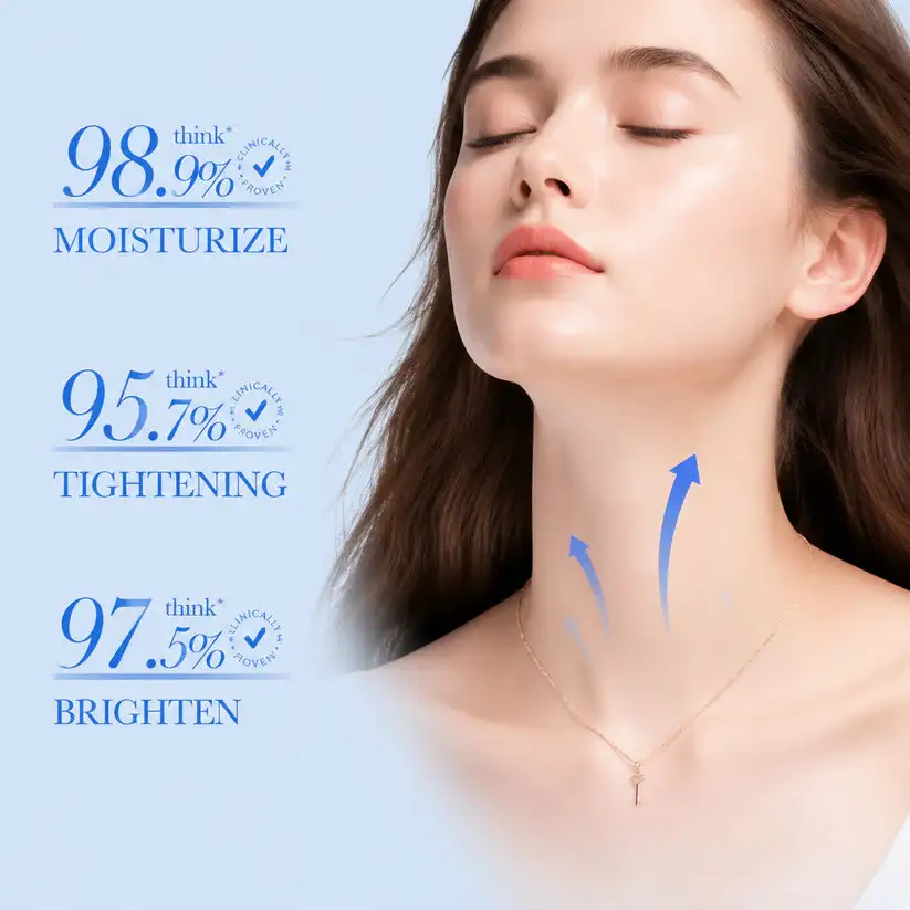 Instant Neck Firming Cream with 5-Ball Roller & Retinol