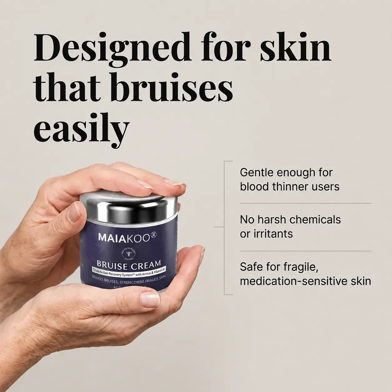 MAIAKOO® Bruise Repair & Skin-Strengthening Cream
