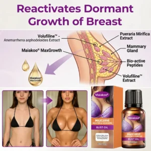 Maiakoo® MaxCurve Sculpting & Volumizing Bust Oil