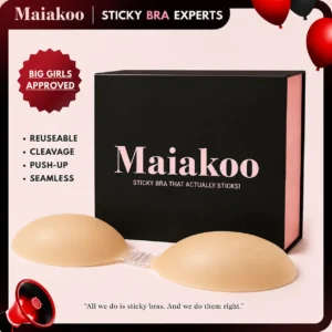Maiakoo Strapless Adhesive Push-Up Bra