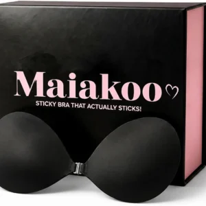 Maiakoo Strapless Adhesive Push-Up Bra