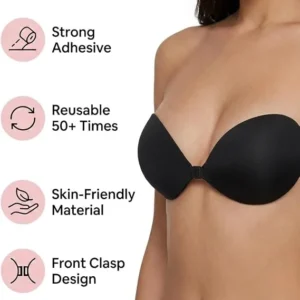 Maiakoo Strapless Adhesive Push-Up Bra