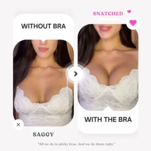 Maiakoo Strapless Adhesive Push-Up Bra
