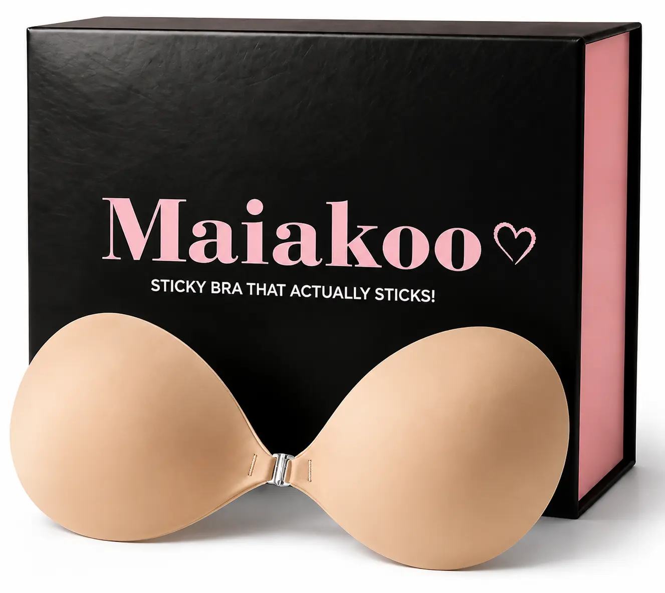 Maiakoo Strapless Adhesive Push-Up Bra