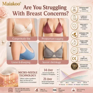 Maiakoo® Targeted Breast Enhancement Advanced Nano Microneedle Patch