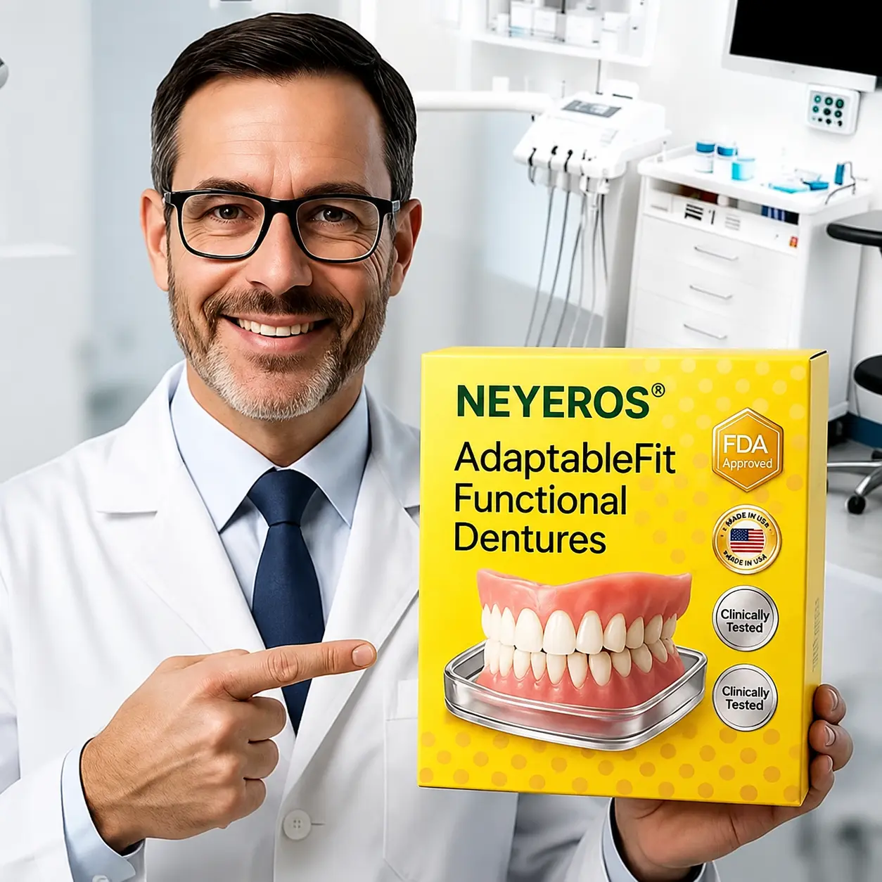NEYEROS® Adaptive Denture System