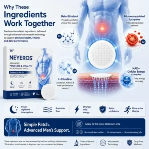 NEYEROS® Advanced Prostate Vitality Microneedle Patch