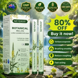 NEYEROS® Botanical Mullein Lung Cleanse Diffuser