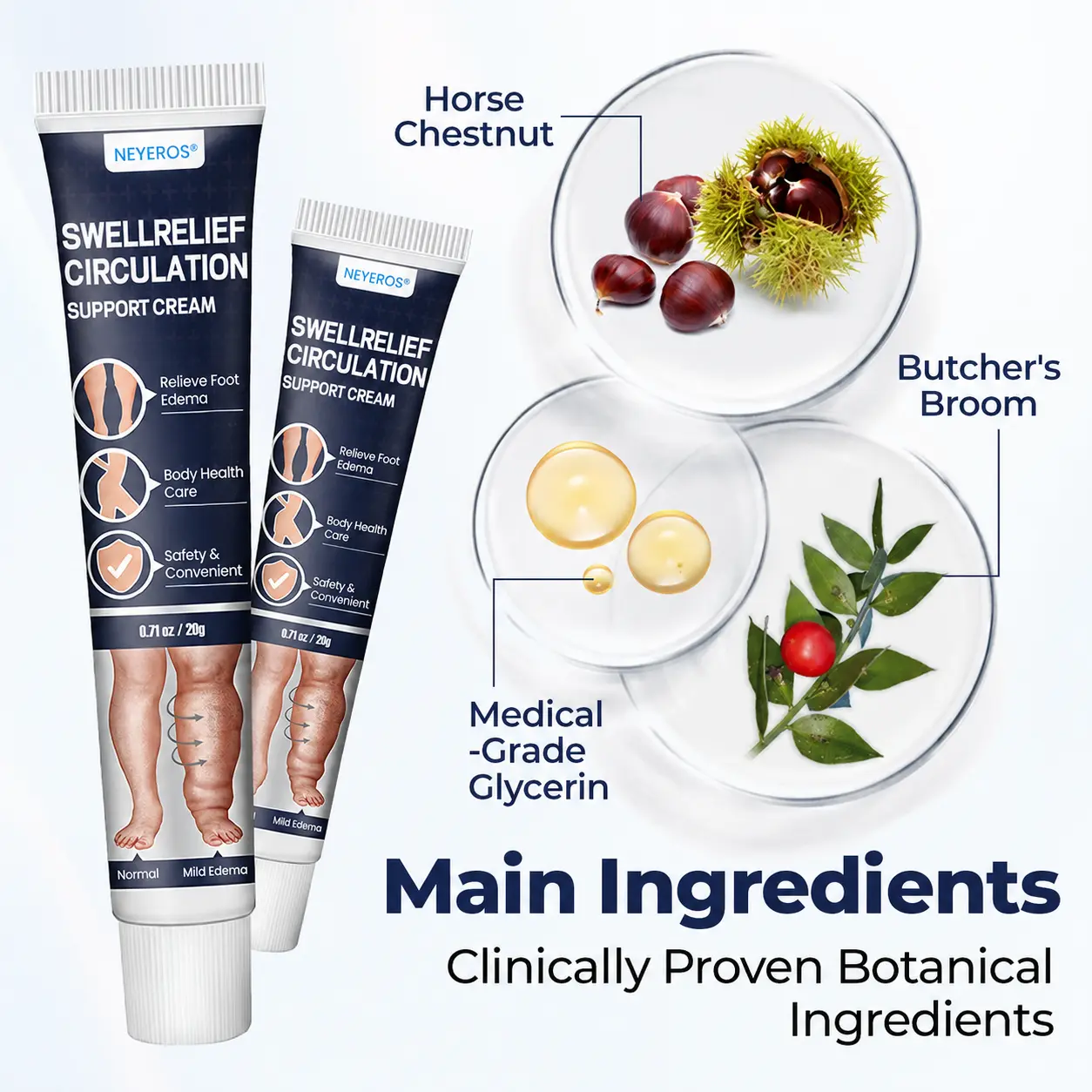 NEYEROS® SwellRelief Circulation Support Cream