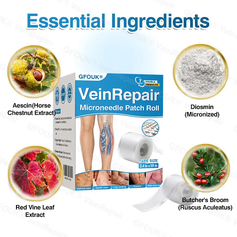 NEYEROS® VeinRepair Microneedle Patch Roll | Spider Vein Care
