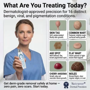 Natravor® 7-Day Skin Tag & Spot Eraser Painless & Scar-Free Advanced Skin Renewal Roller Pen