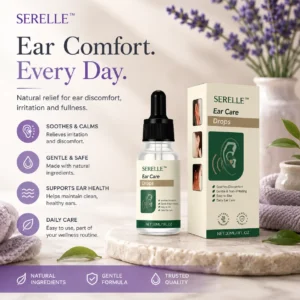 SERELLE™ Ear Relief Drops - Gentle Wax Softening & Itch Relief Solution