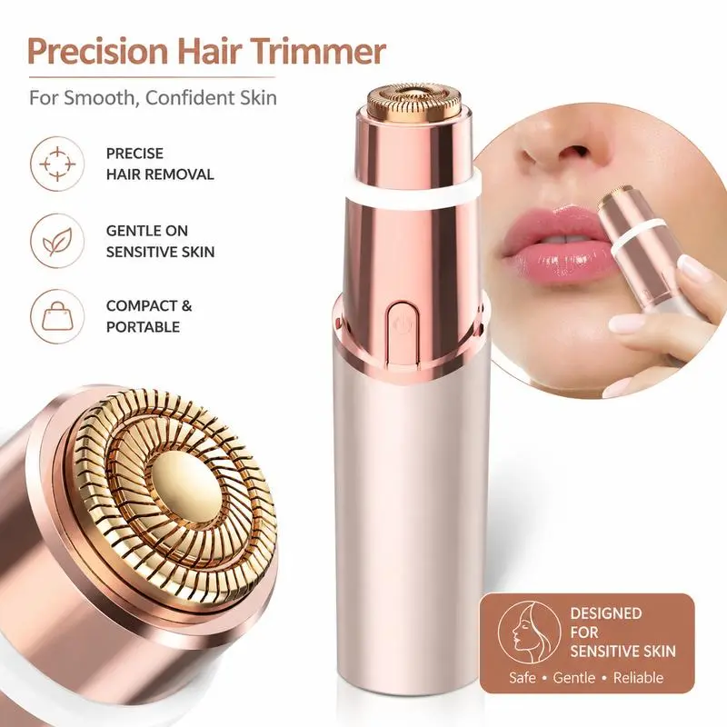 TopSpire 2-in-1 Facial & Eyebrow Hair Trimmer