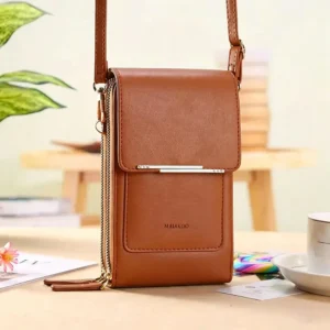 Touchscreen Crossbody Phone Wallet for Women
