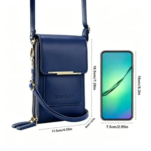 Touchscreen Crossbody Phone Wallet for Women