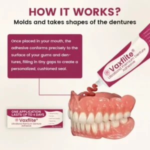 Vaxflite® UltraBond Premium Denture Adhesive
