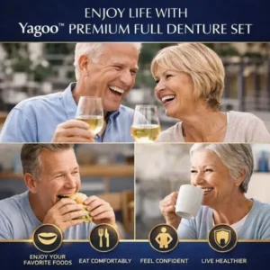 Yagoo™ PREMIUM FULL DENTURE SET