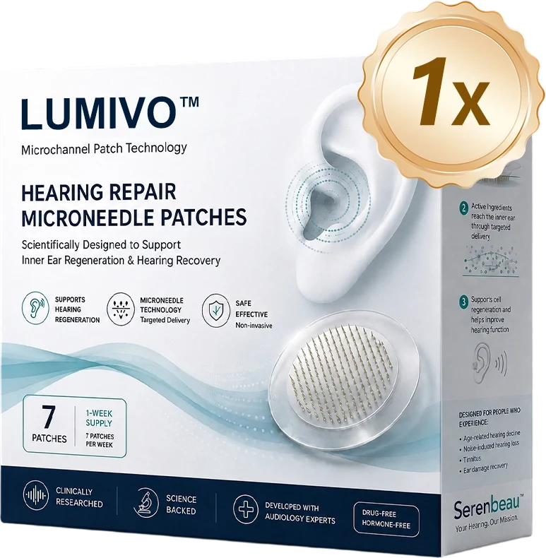 LUMIVO Hearing Support Microneedle Patches