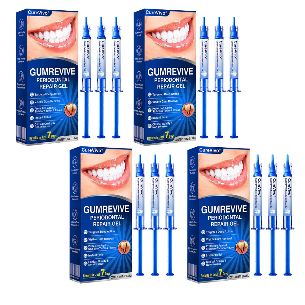 🇺🇸👨⚕️🦷 CureVivo® GumRevive Periodontal Repair Gel⏰⏰