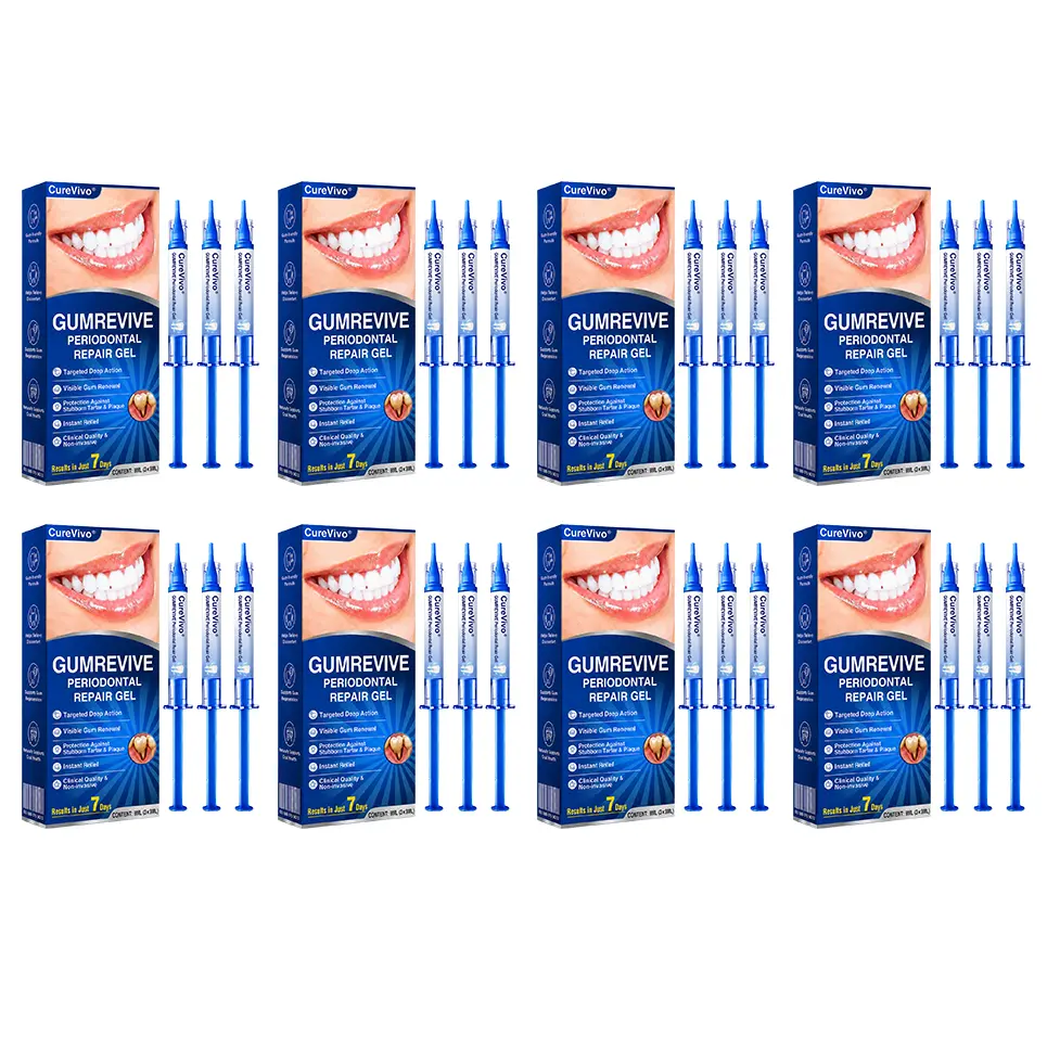 🇺🇸👨⚕️🦷 CureVivo® GumRevive Periodontal Repair Gel⏰⏰