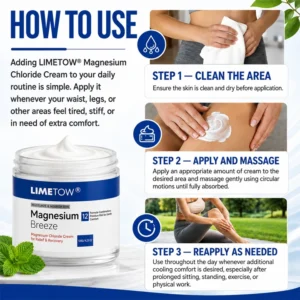 LIMETOW® Magnesium Chloride Cream
