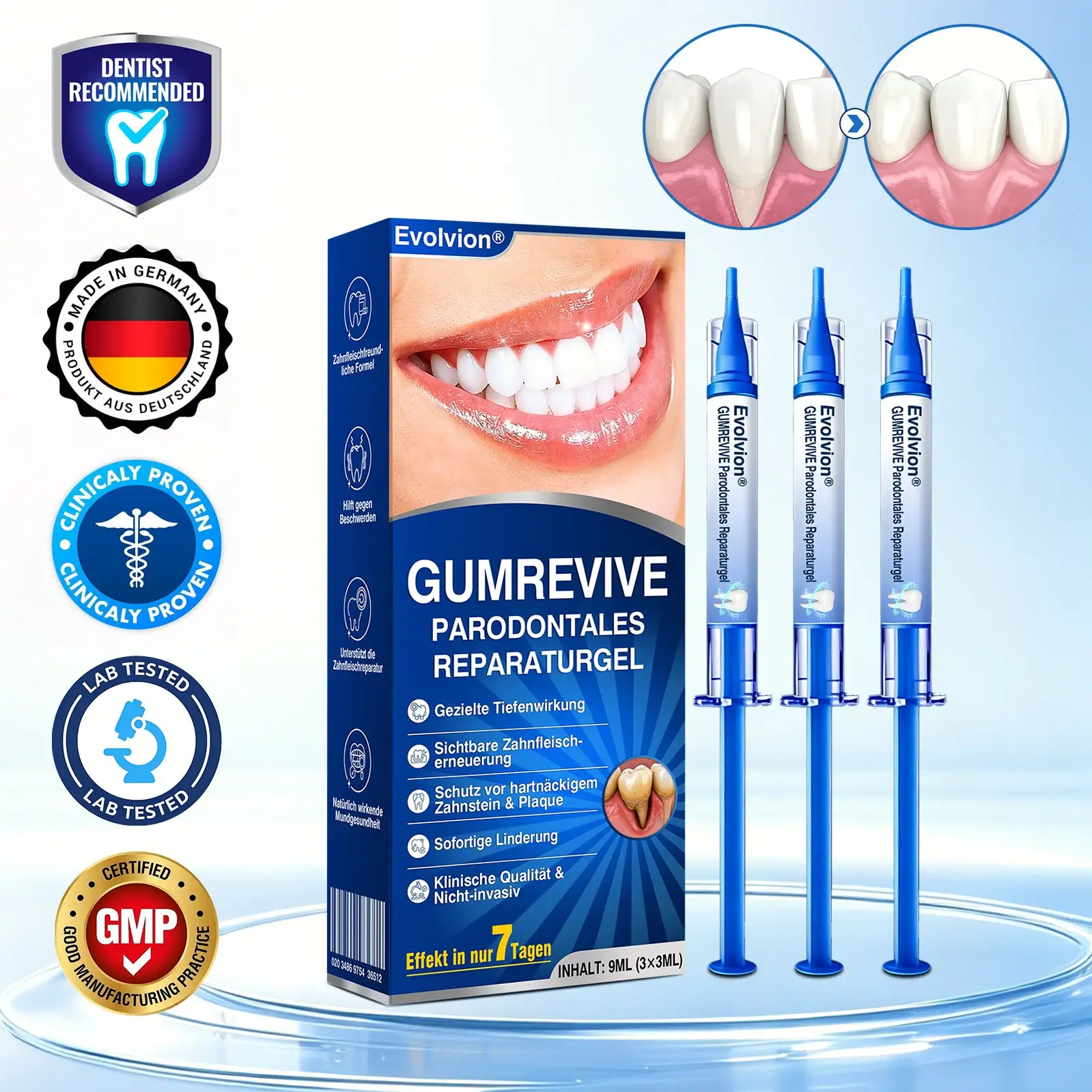 Evolvion® GumRevive Parodontales Reparaturgel