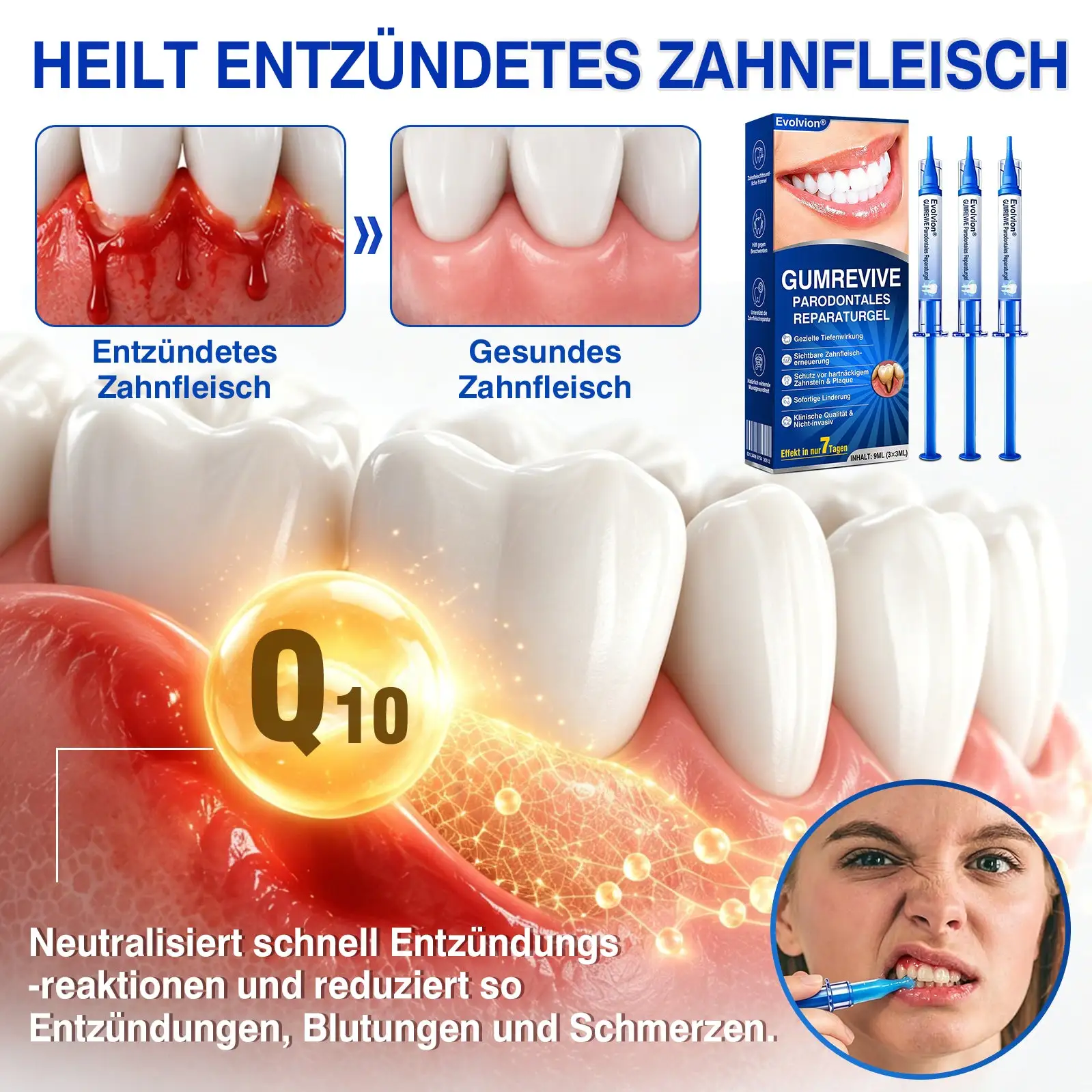 Evolvion® GumRevive Parodontales Reparaturgel