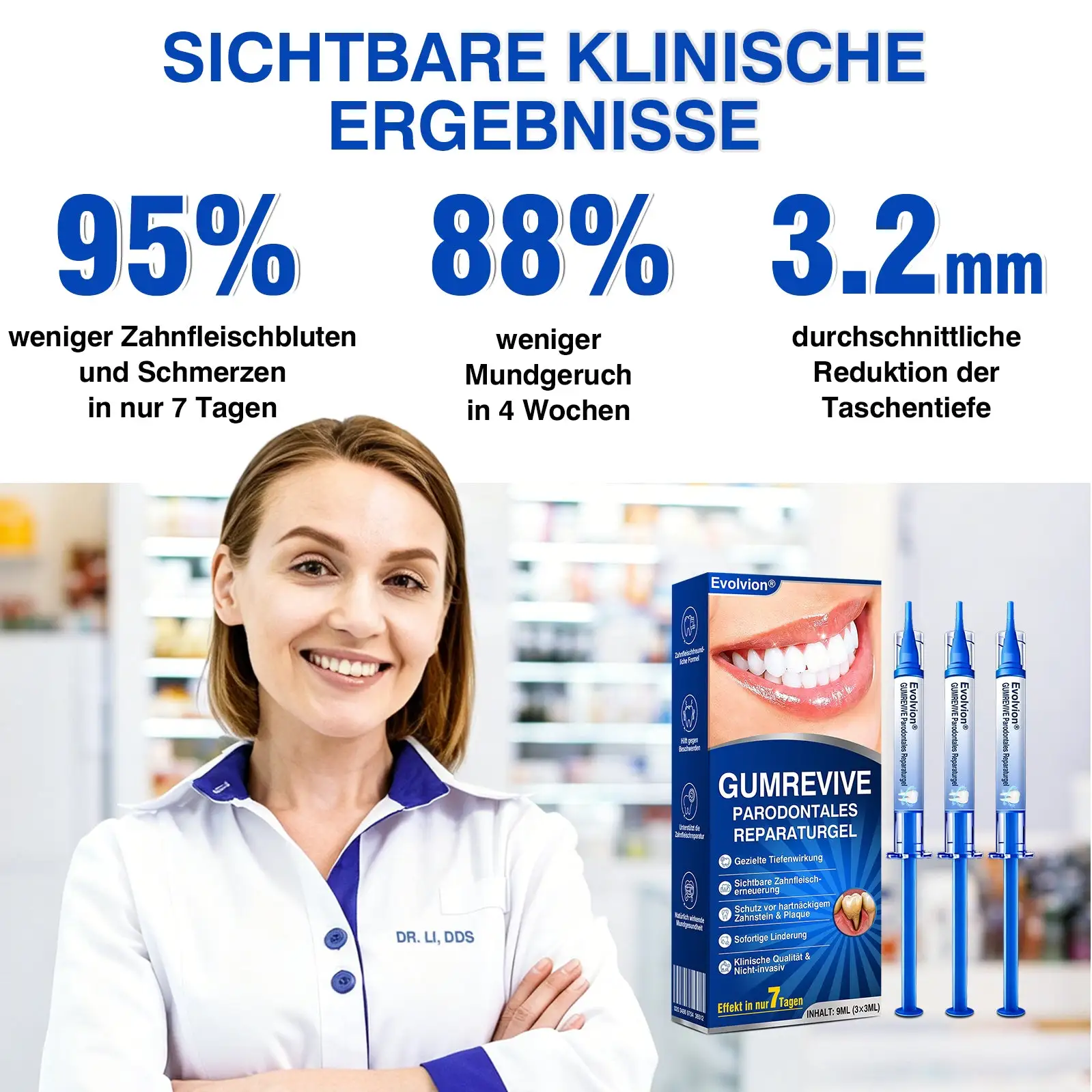 Evolvion® GumRevive Parodontales Reparaturgel