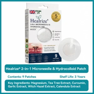 Healrize® 2-in-1 Microneedle & Hydrocolloid Patch